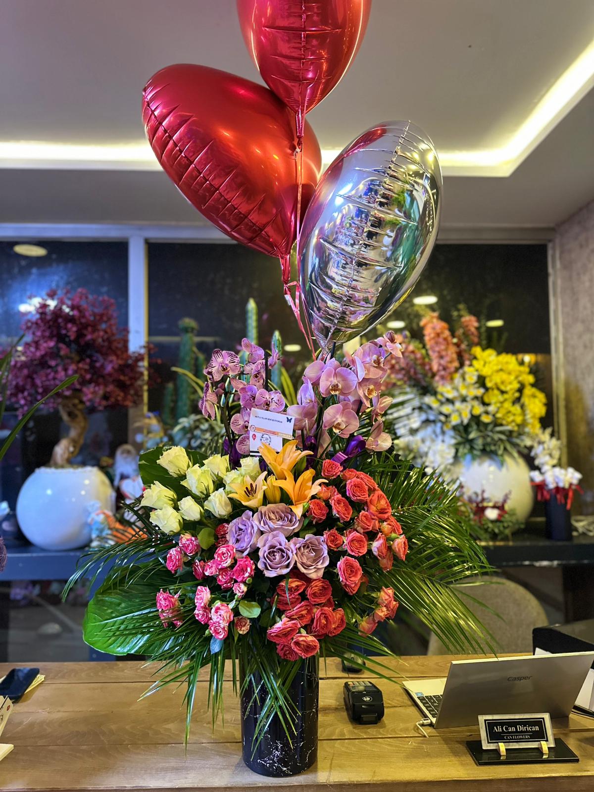 Mersin pembe gül buketi çiçek siparişi - Can Flowers